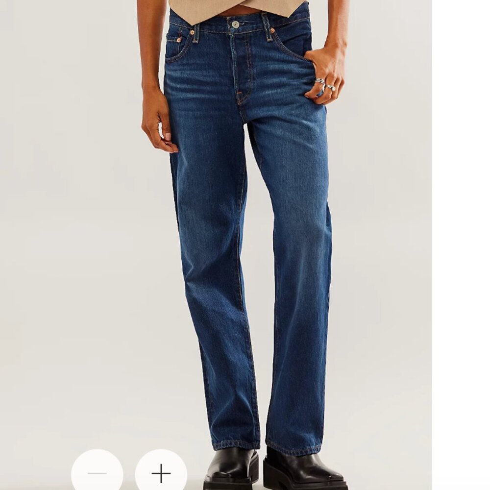 NWT Levi’s ‘90s 501 Jeans in dark wash - Picture 2 of 9